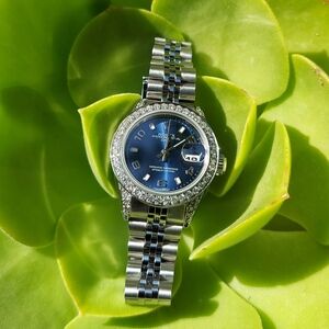 Rolex Ladies Datejust 69174 diamond jubilee steel